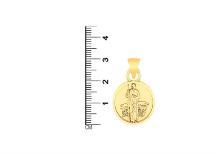 Fashionable Saint Jude Medallion Pendant